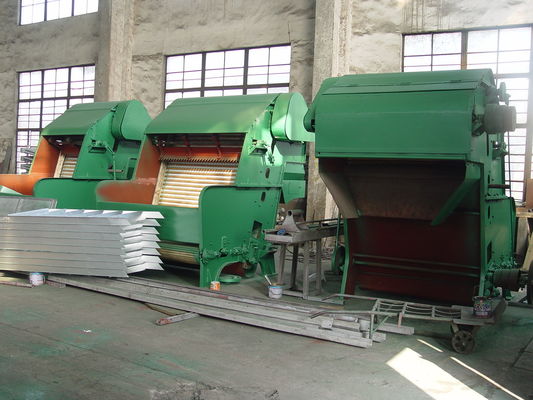1830mm الصوف التنظيف آلة لتغذية الصوف أو القطن مع حزام الخامس